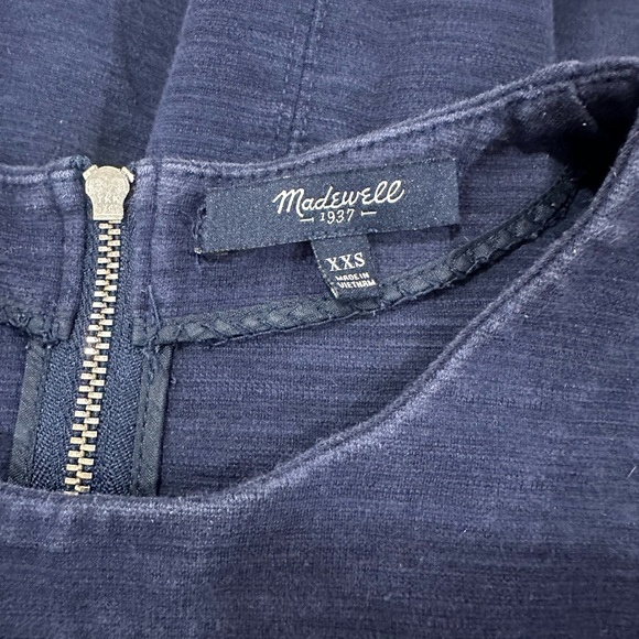 Navy Madewell Basic Dress - Picture 5 of 6